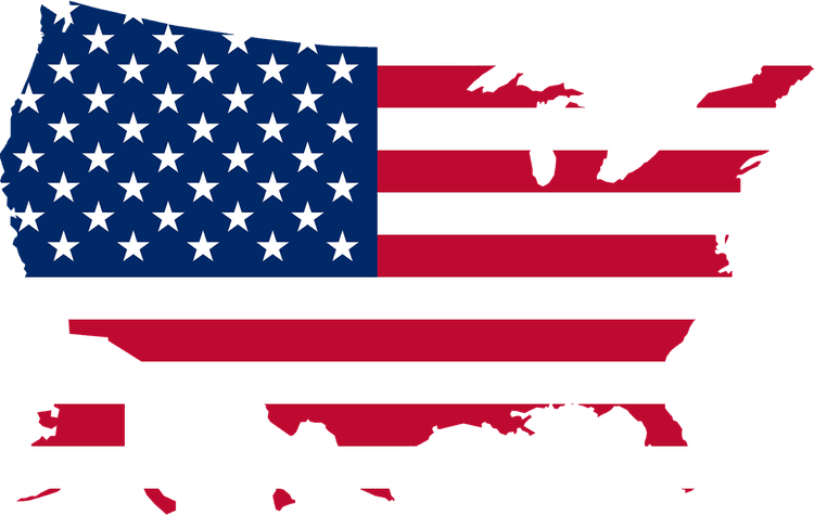US Map Flag